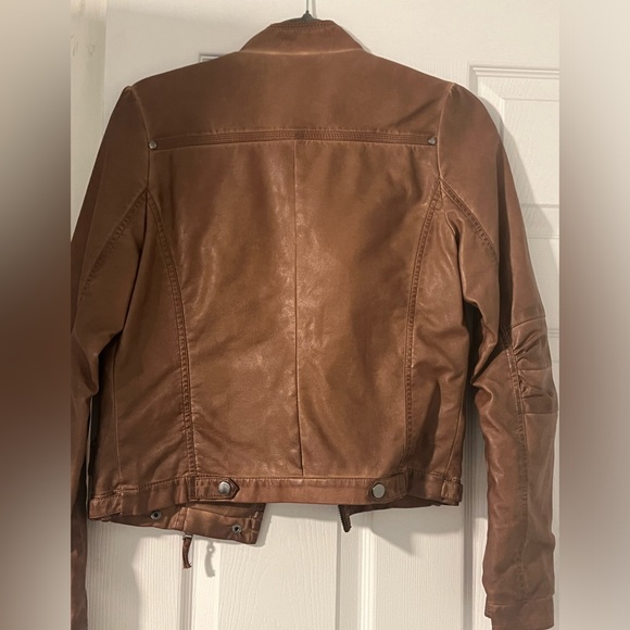 Blu Pepper size small faux leather jacket. Great condition. - Picture 7 of 9